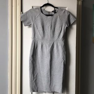 Fitted grey dress